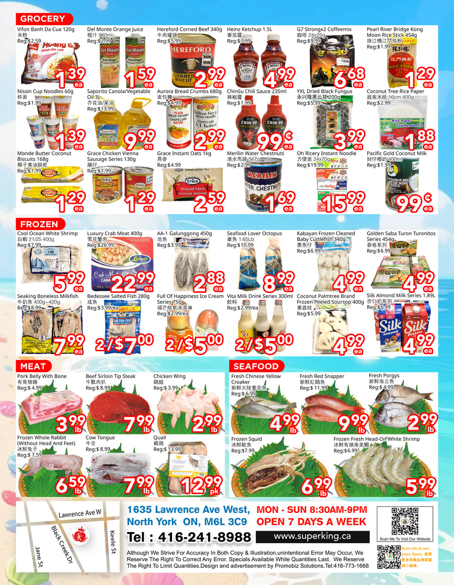 Weekly Flyer North York (August 21-August 27)