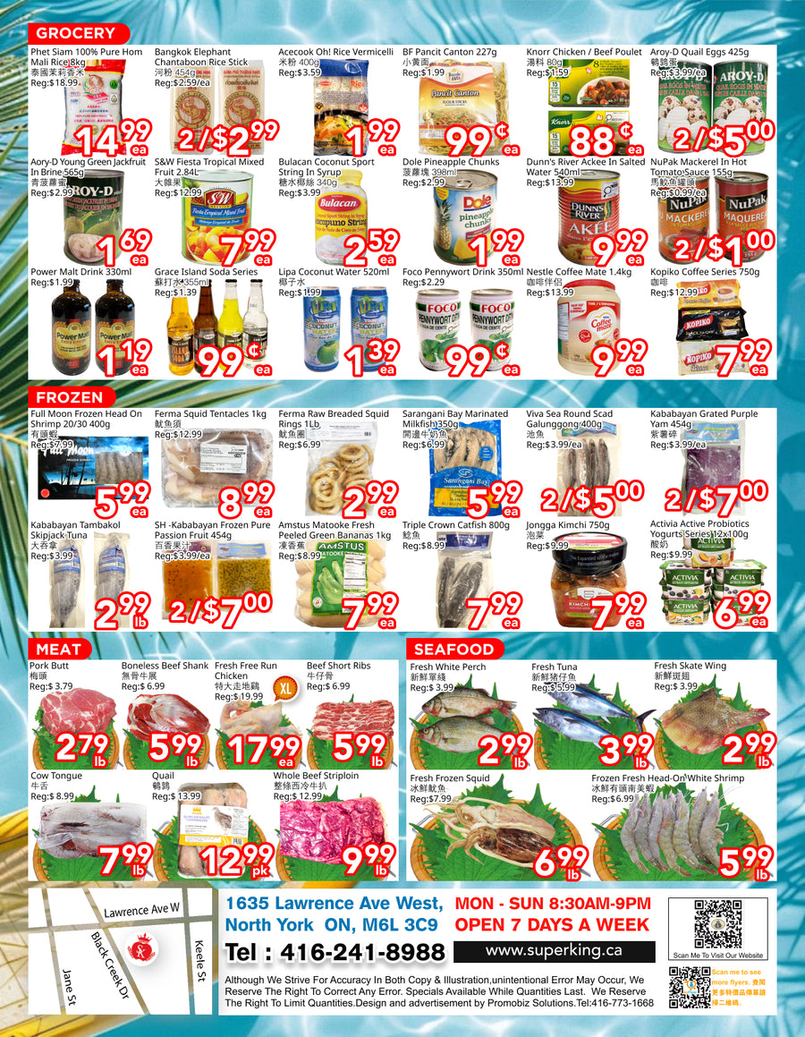 Weekly Flyer North York (July 24-31)
