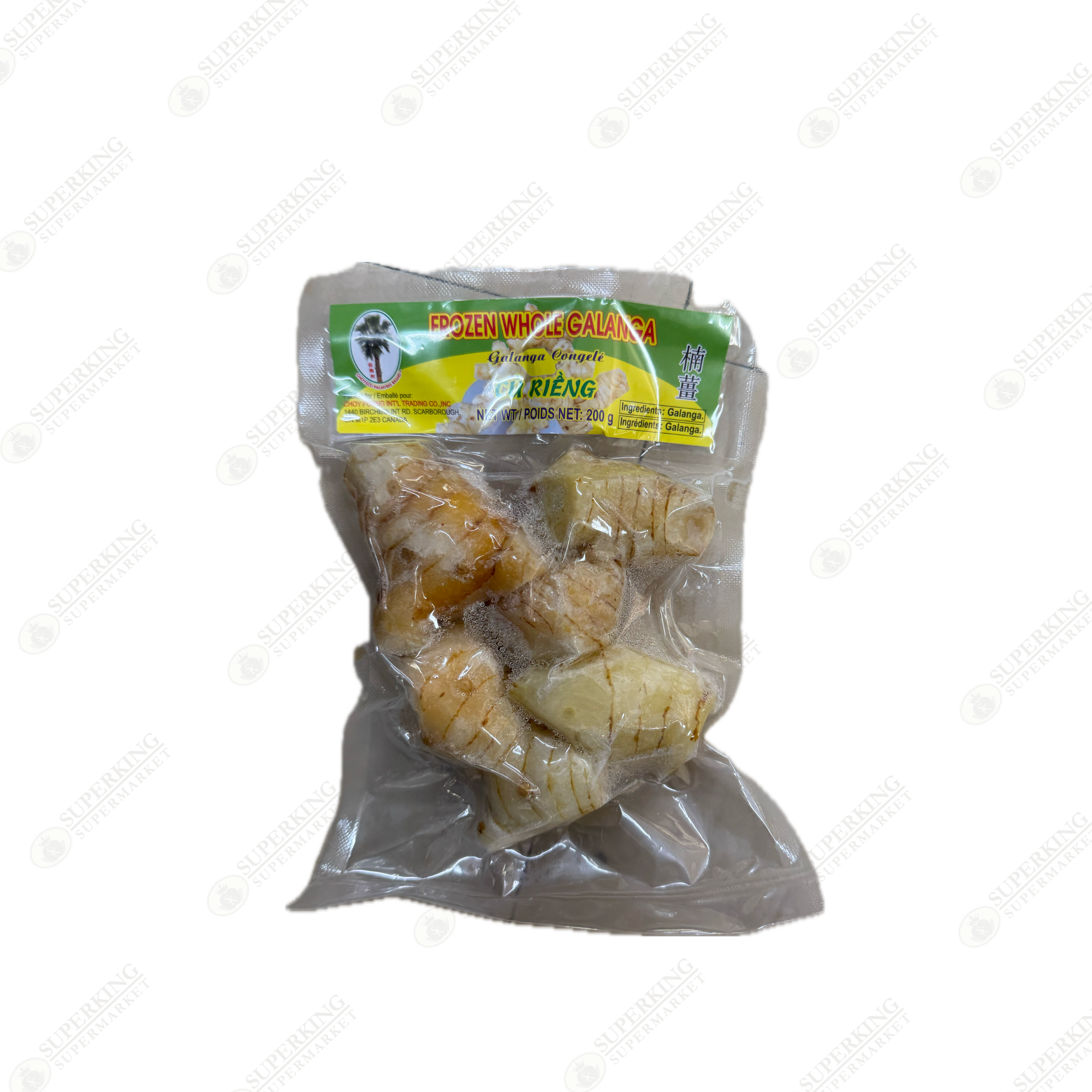 Frozen Whole Galanga 24 x 200g