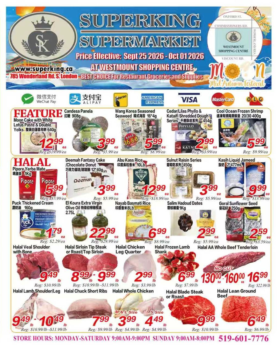 Weekly Flyer London (September 25th-October 1st)
