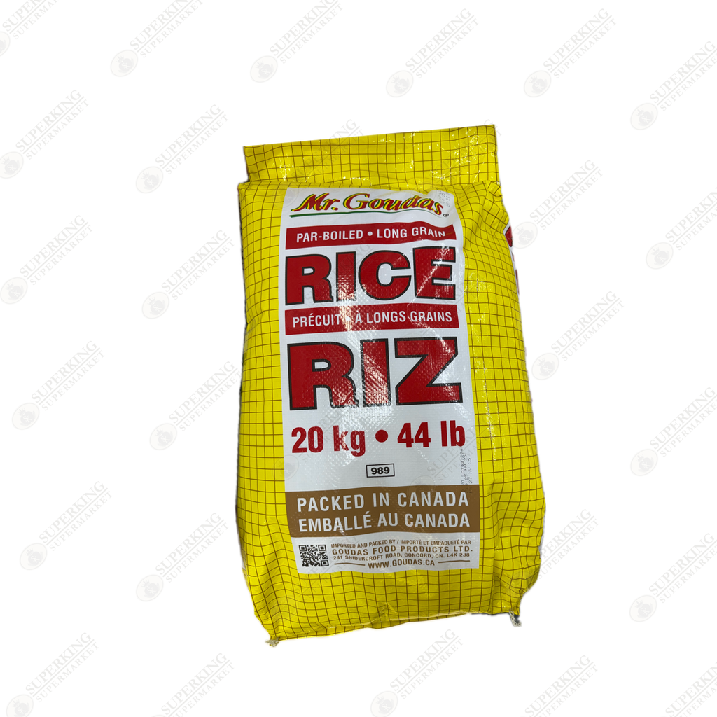 Mr.Goudas Long Grain White Rice 20KG