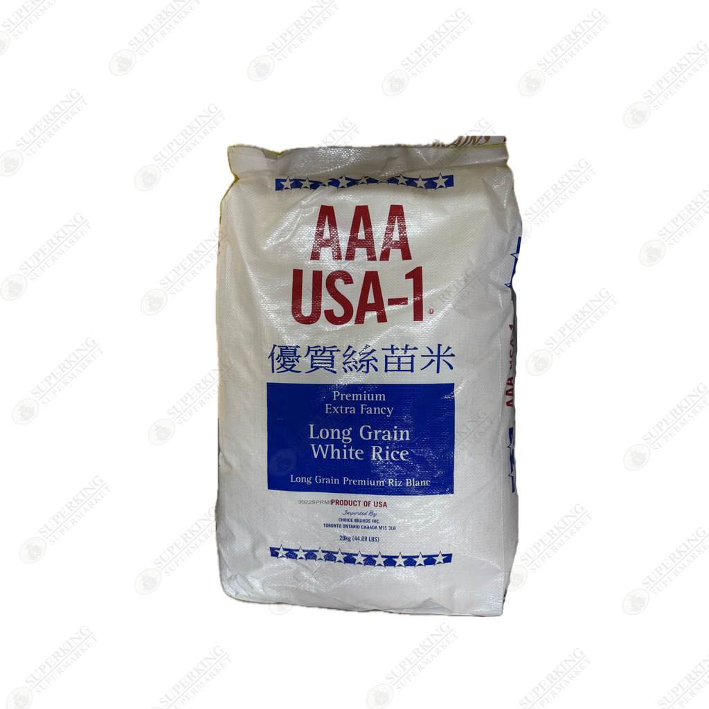 AAA-1 USA Extra Fancy Long Grain Rice (20KG)