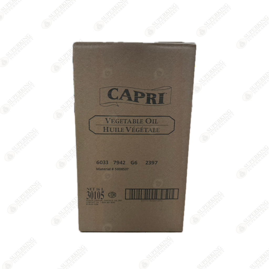 Capri Vegetable Oil 16L