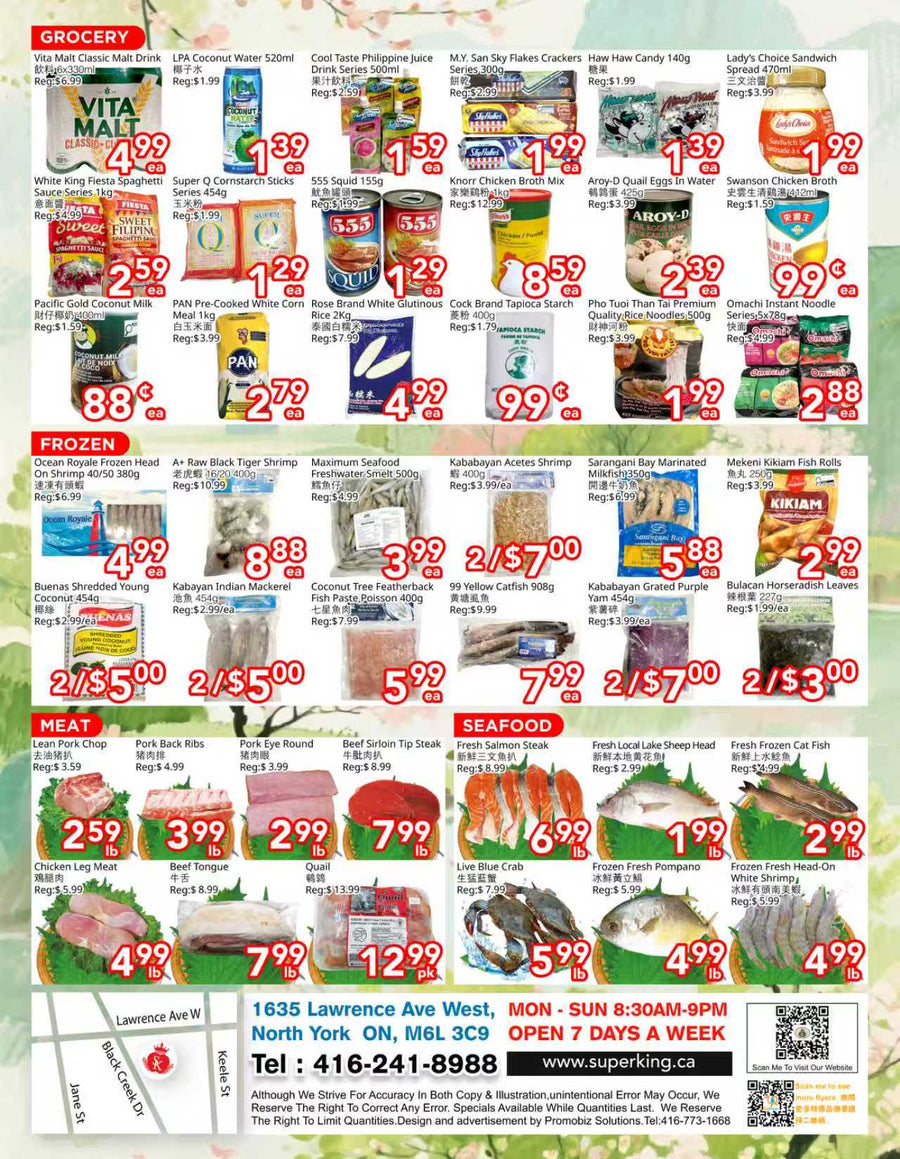 Weekly Flyer North York (May 1 - May 7)