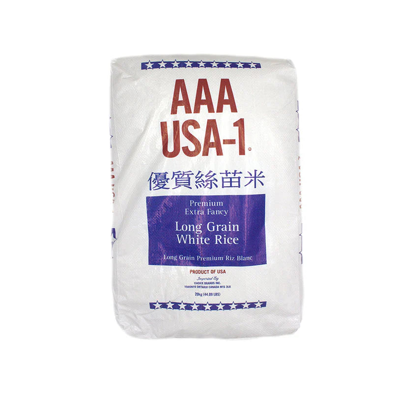 AAA-1 USA Extra Fancy Long Grain Rice (20KG)