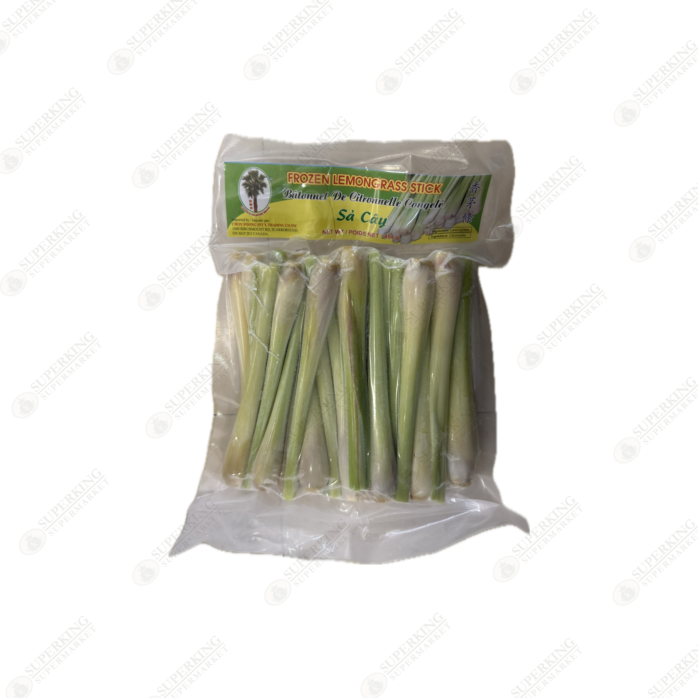 Frozen Lemongrass Stck 24 x 454g
