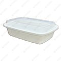 38 oz Rectangular Microwavable Container BBR38 (150 sets)