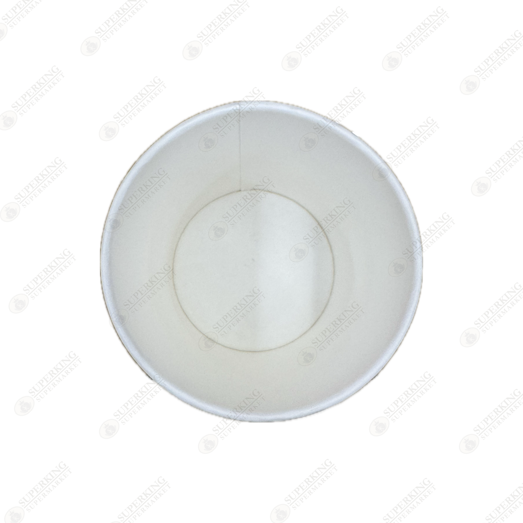 24 oz White Paper Soup Containers EM-24 (500 pieces)