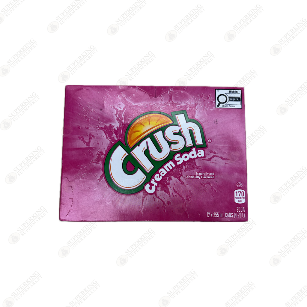 Crush Cream Soda 12x355ml