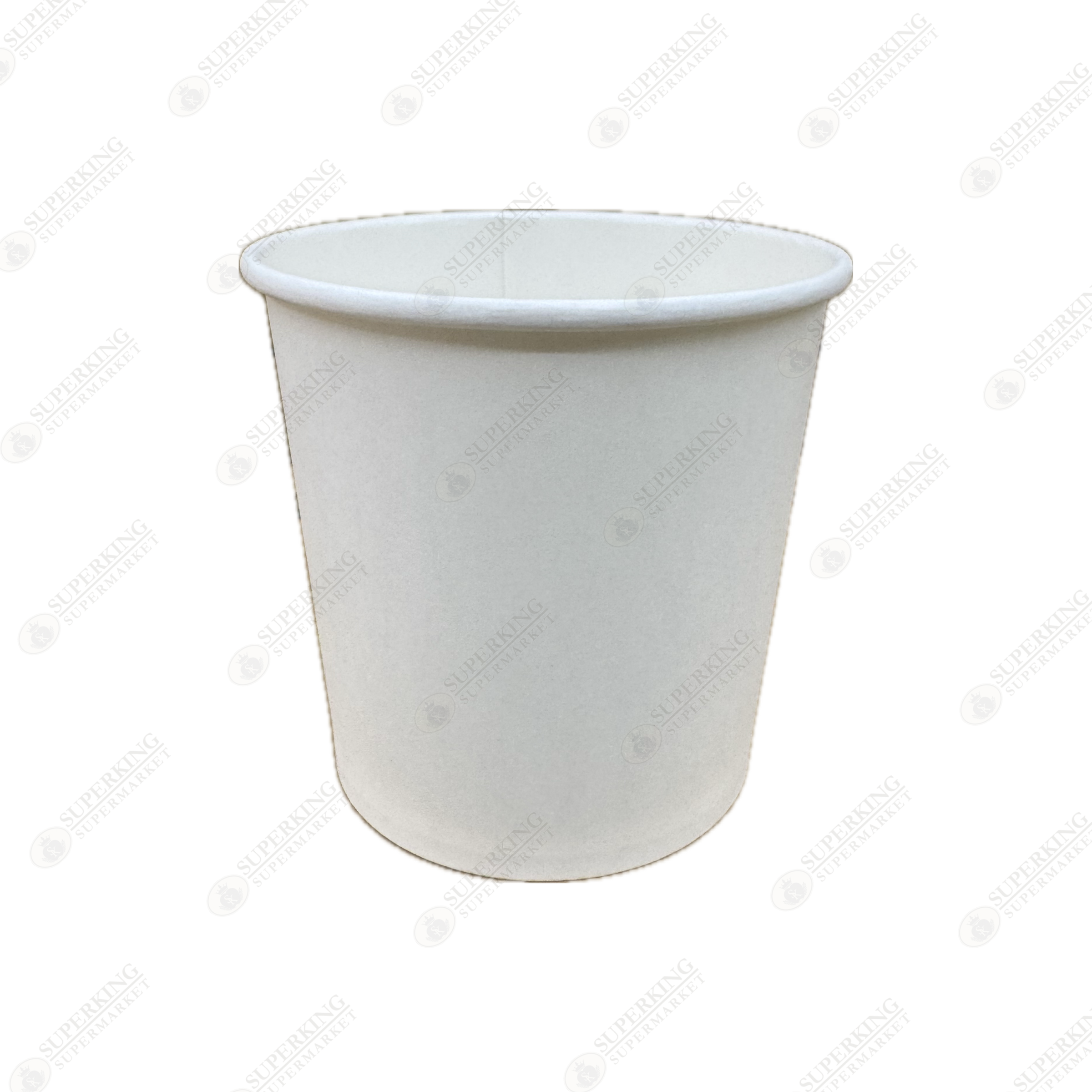 24 oz White Paper Soup Containers EM-24 (500 pieces)