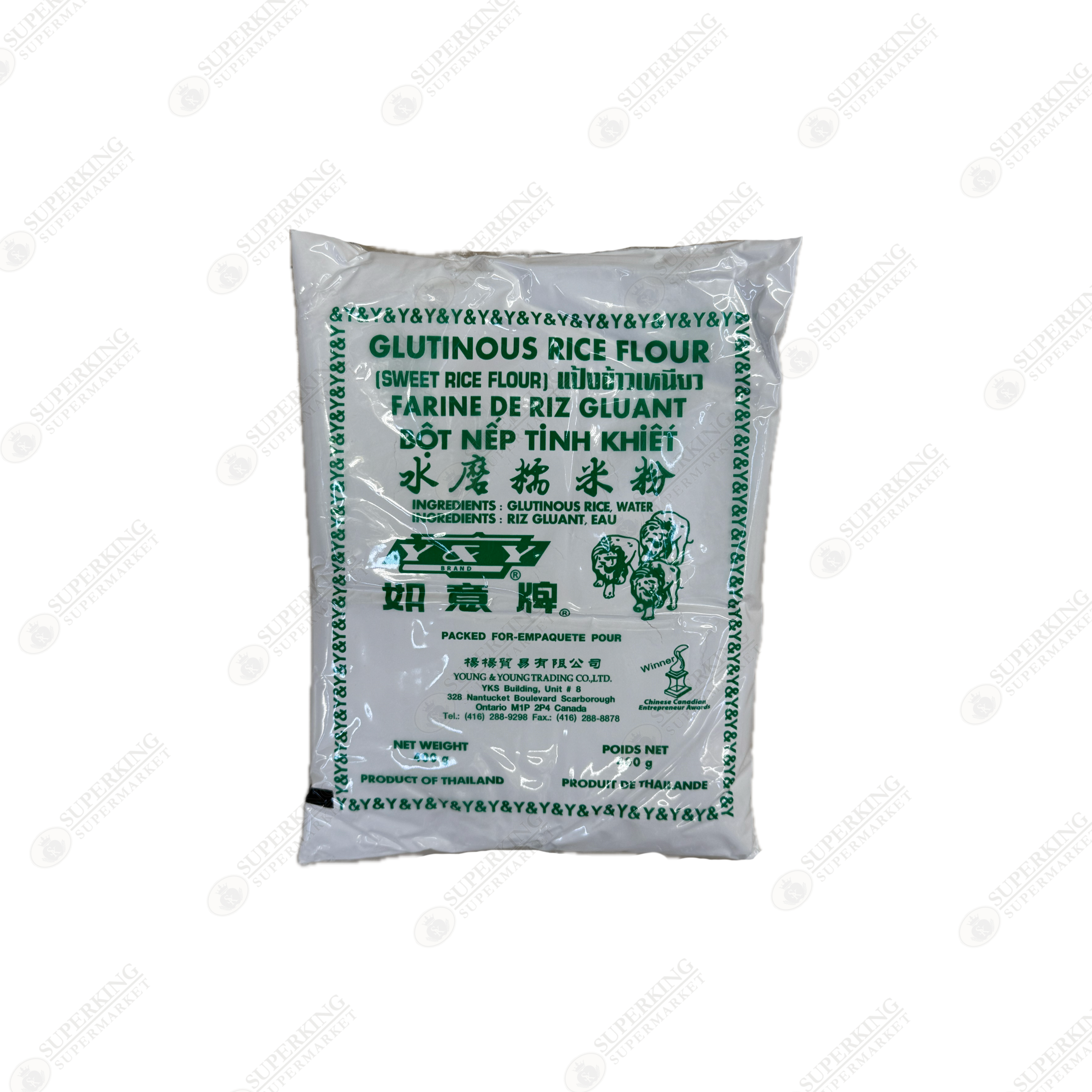 Y&Y Glutinous Rice Flour 24x400G