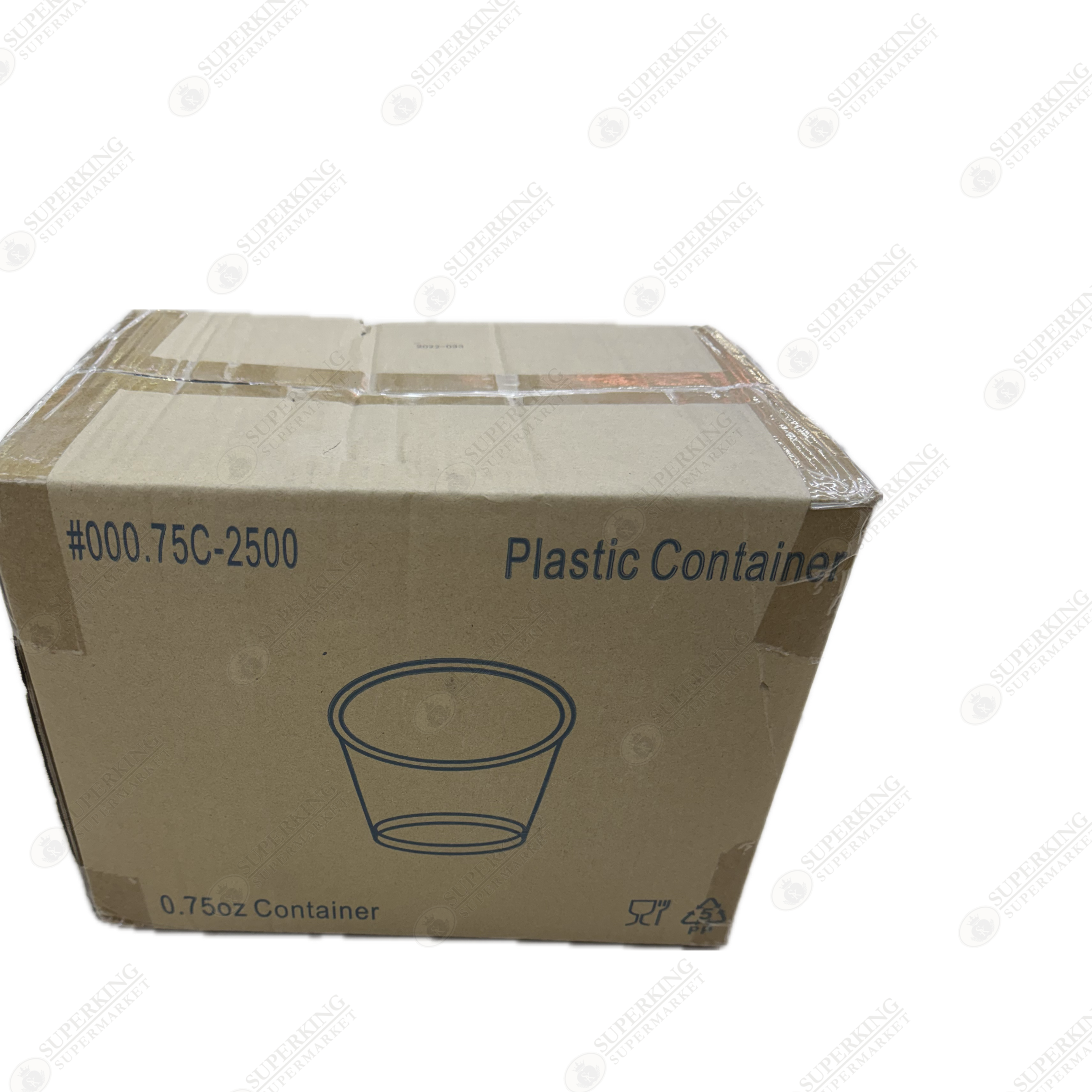 0.75 oz Plastic Container