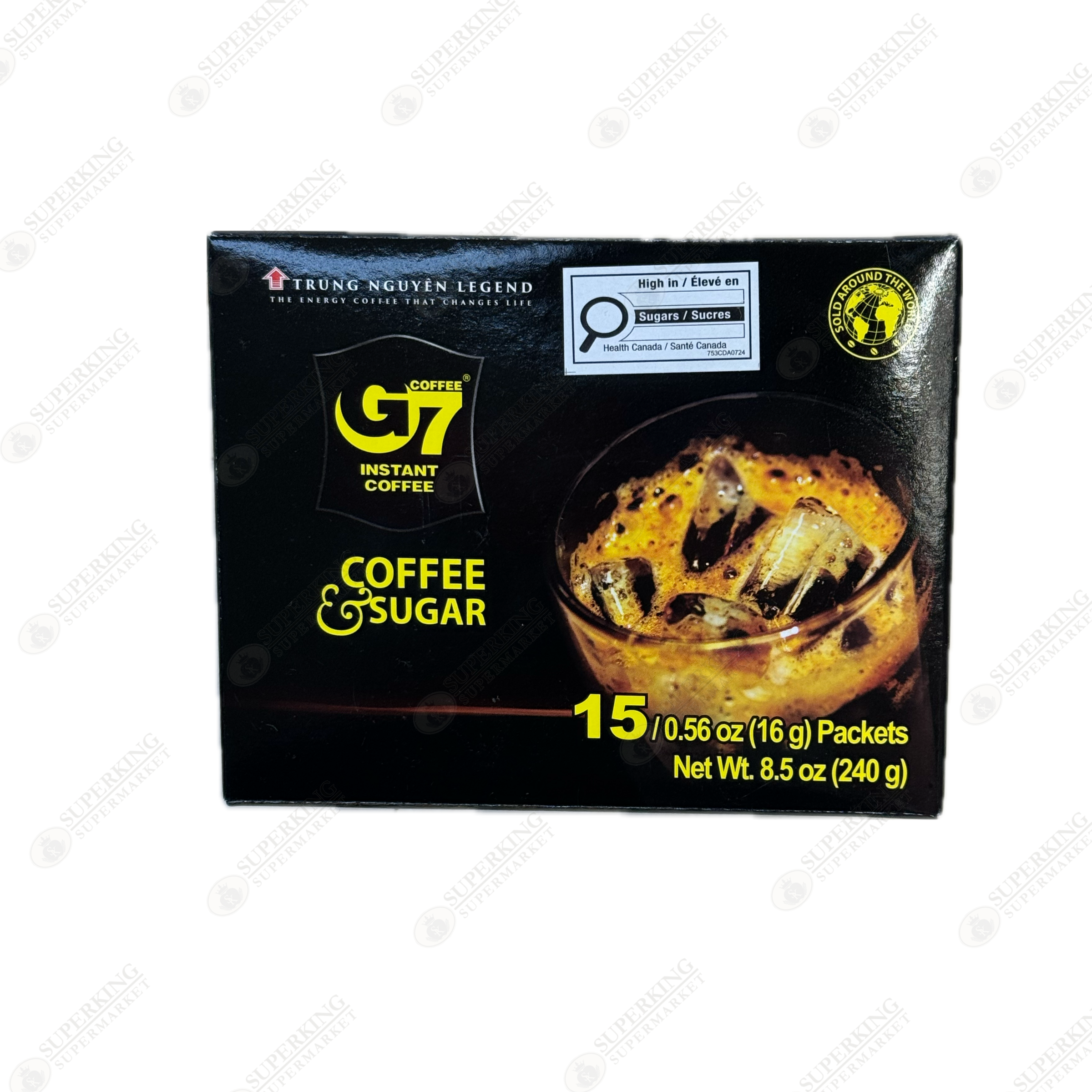 Trung Nguyen Coffee & Sugar 15 x 16g
