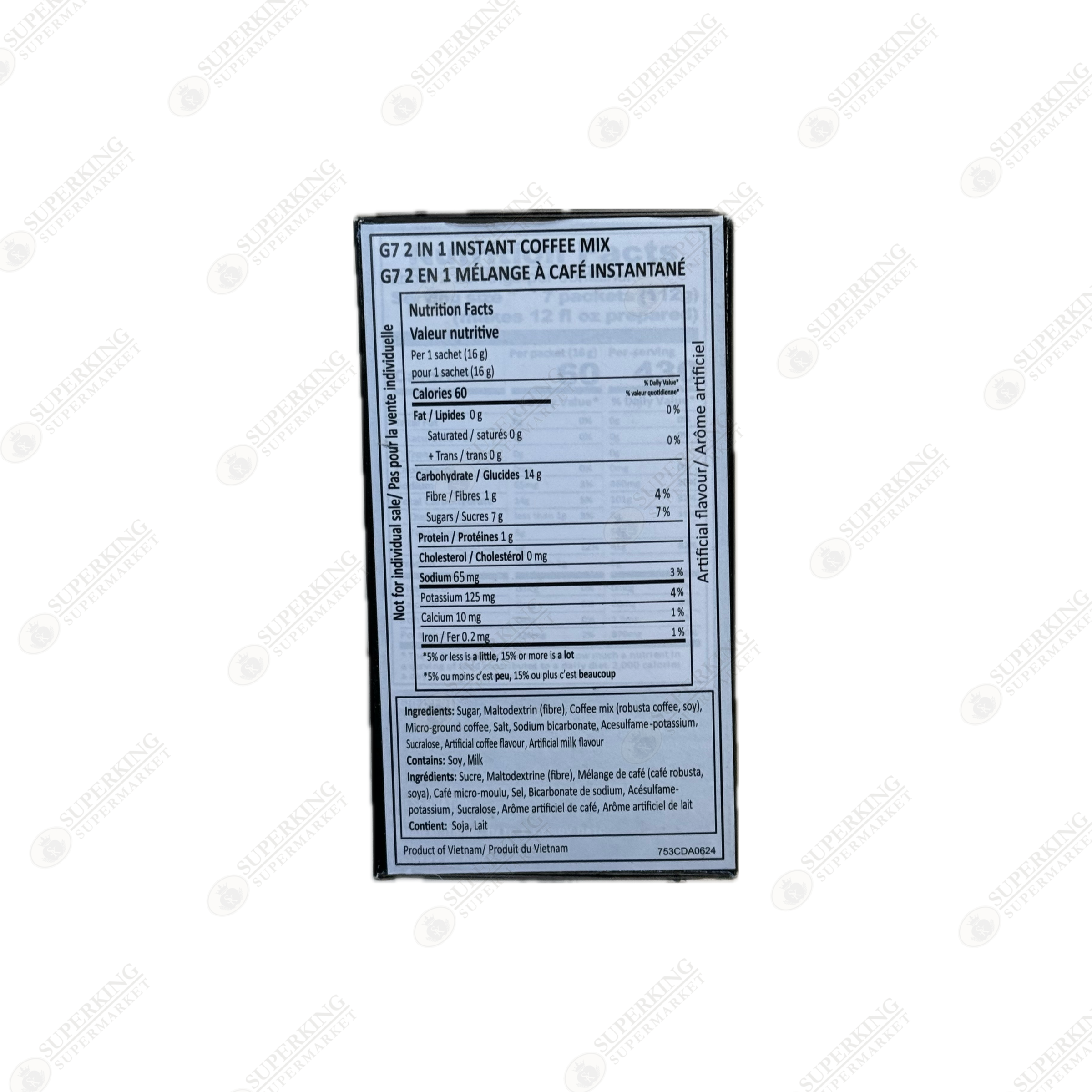 Trung Nguyen Coffee & Sugar 15 x 16g