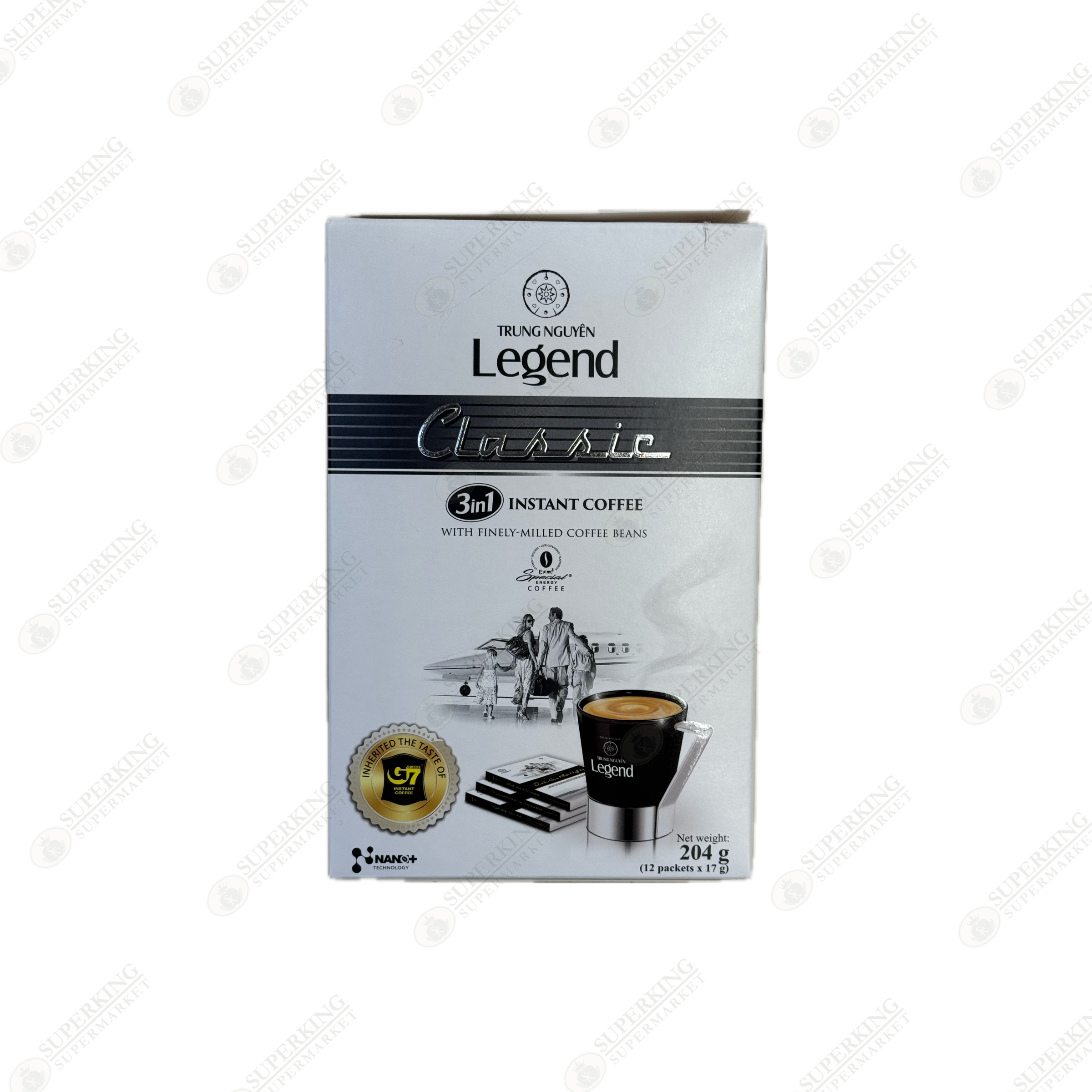 Trung Nguyen Classic 3 in 1 Instant Coffee 12 x 17g
