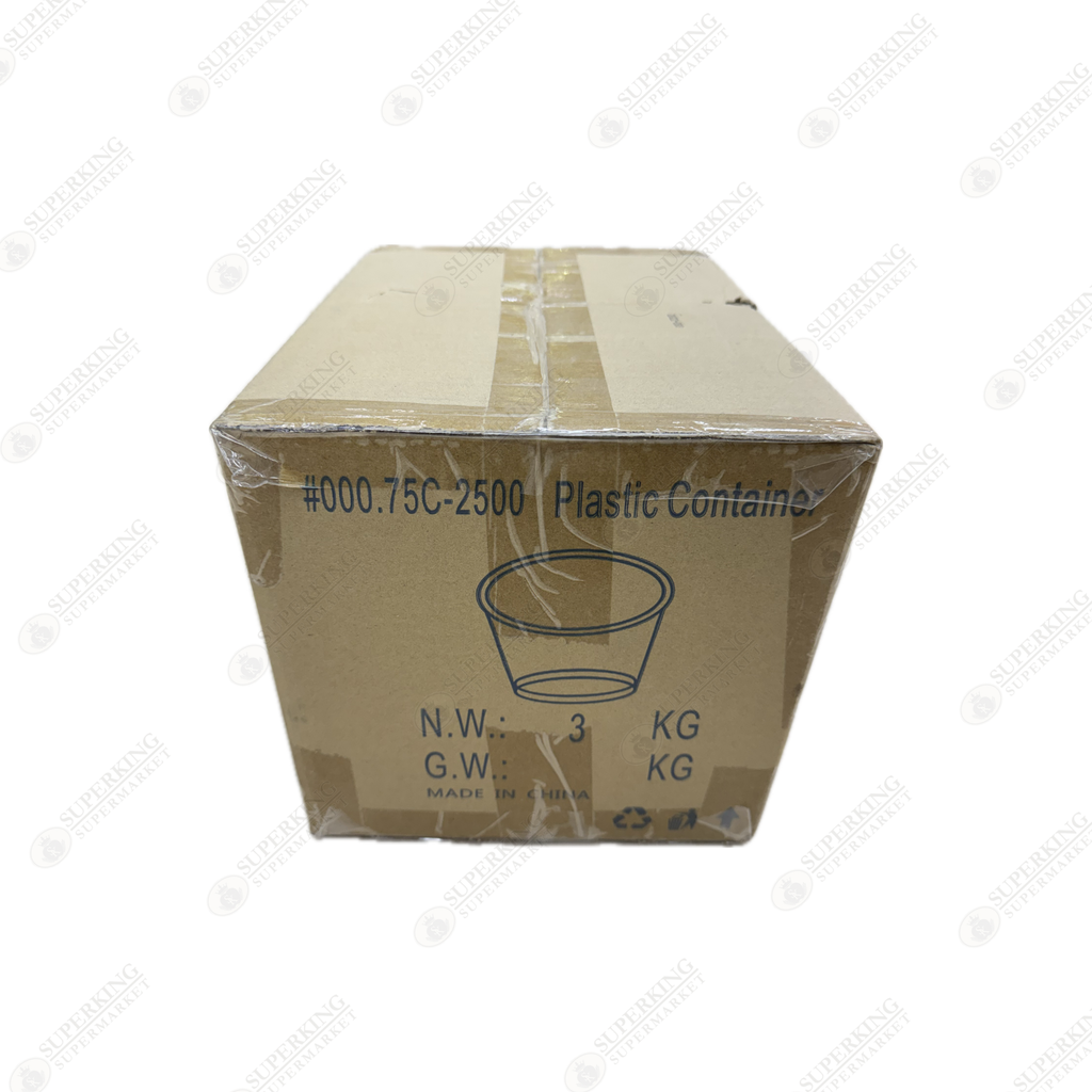 0.75 oz Plastic Container