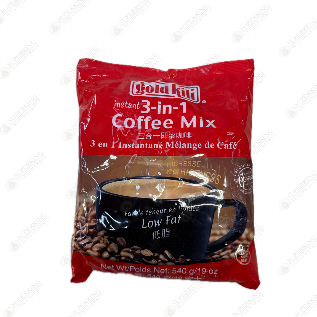 Gold Kili Instant 3-in-1 Coffee Mix 540g / 19 oz