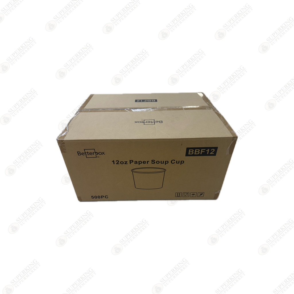 12 oz Paper Soup cup BBF12 (500 pieces)
