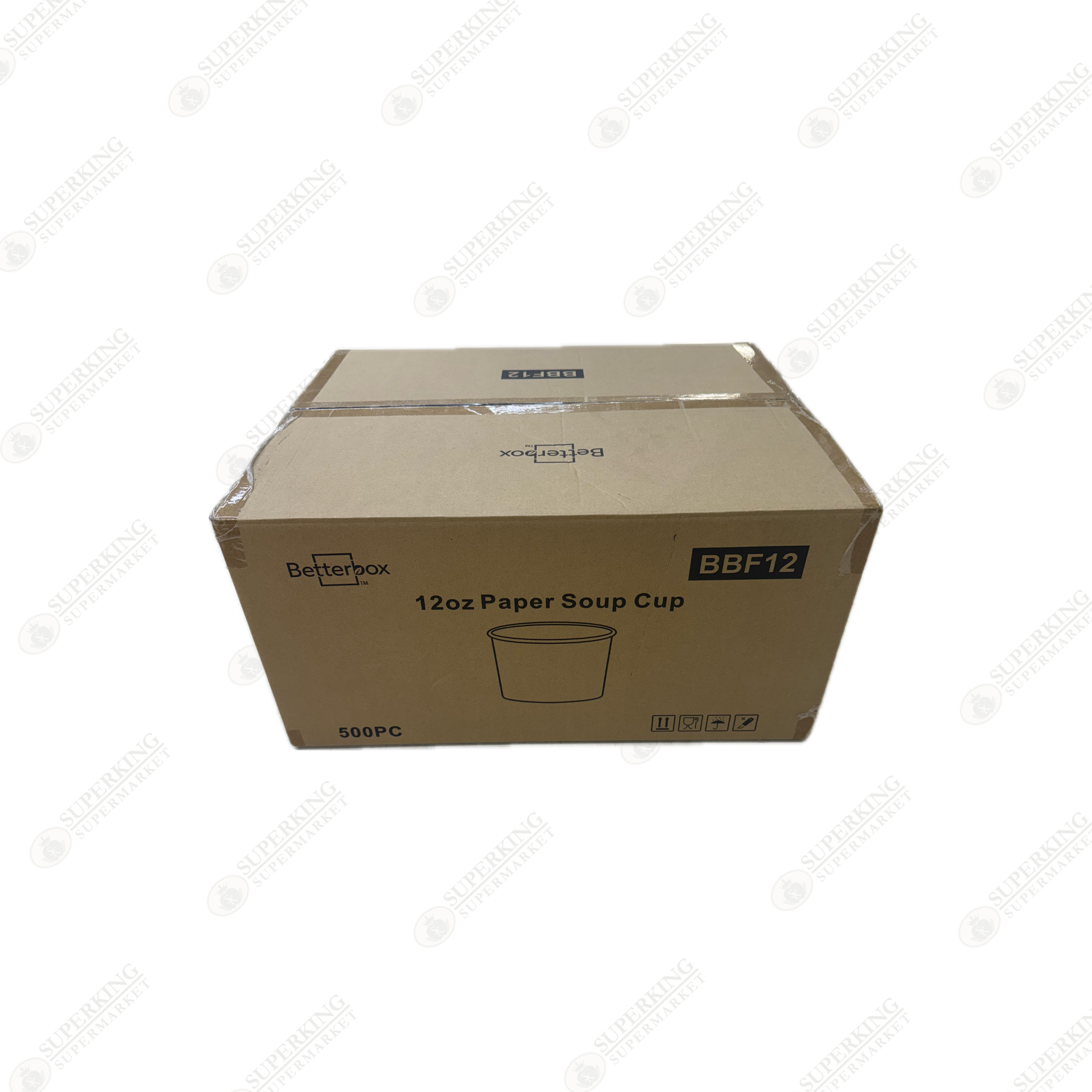 12 oz Paper Soup cup BBF12 (500 pieces)