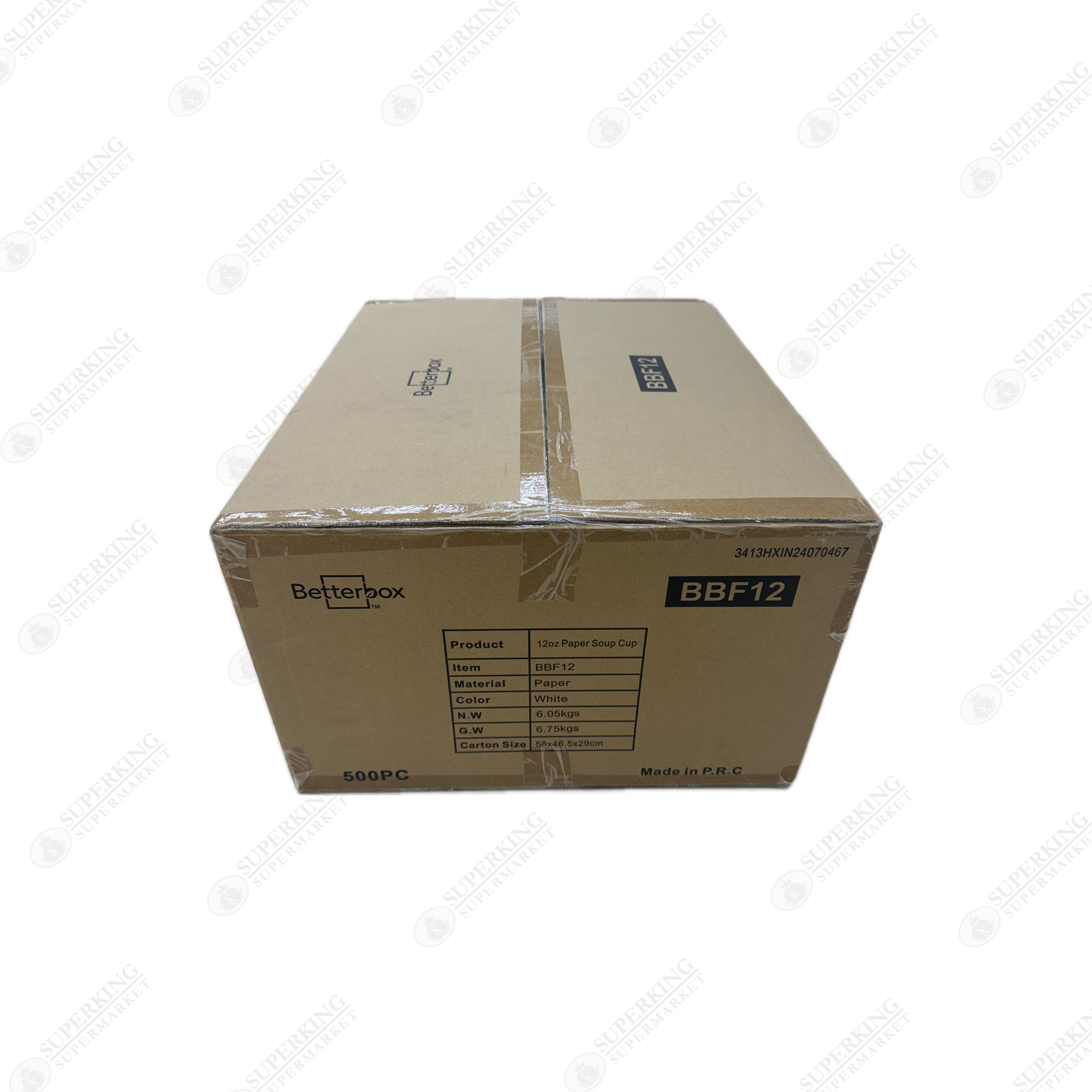 12 oz Paper Soup cup BBF12 (500 pieces)