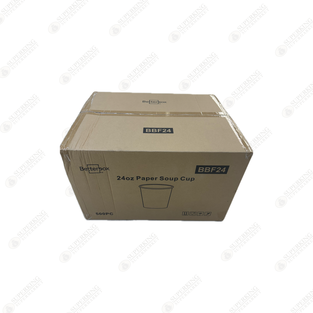 24 oz Paper Soup cup BBF24 (500 pieces)