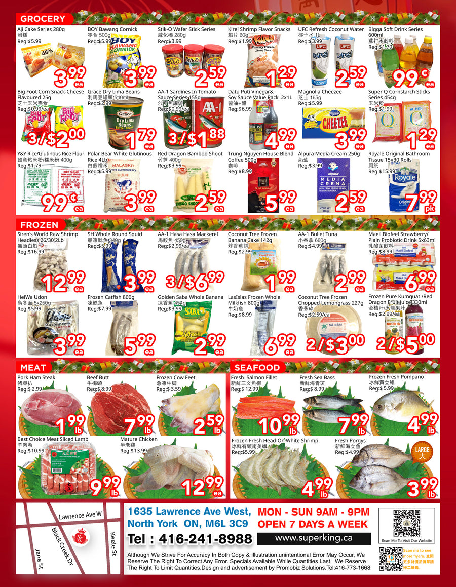 Weekly Flyer North York (Feb 6-12)