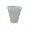 32 oz Clear Microwavable Plastic Soup & Deli Container w/Clear Lid YS-32 (240 Sets)