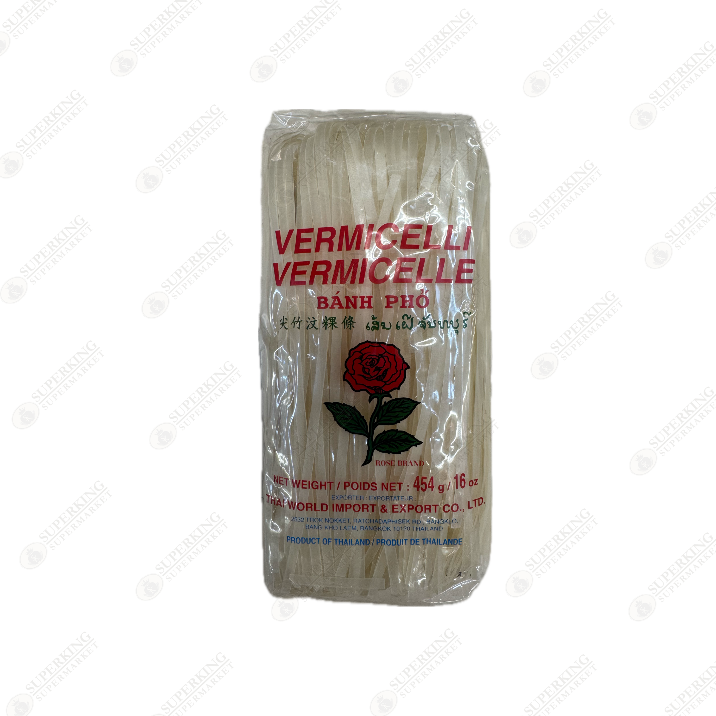 Rose Rice Stick 5MM 30x454G