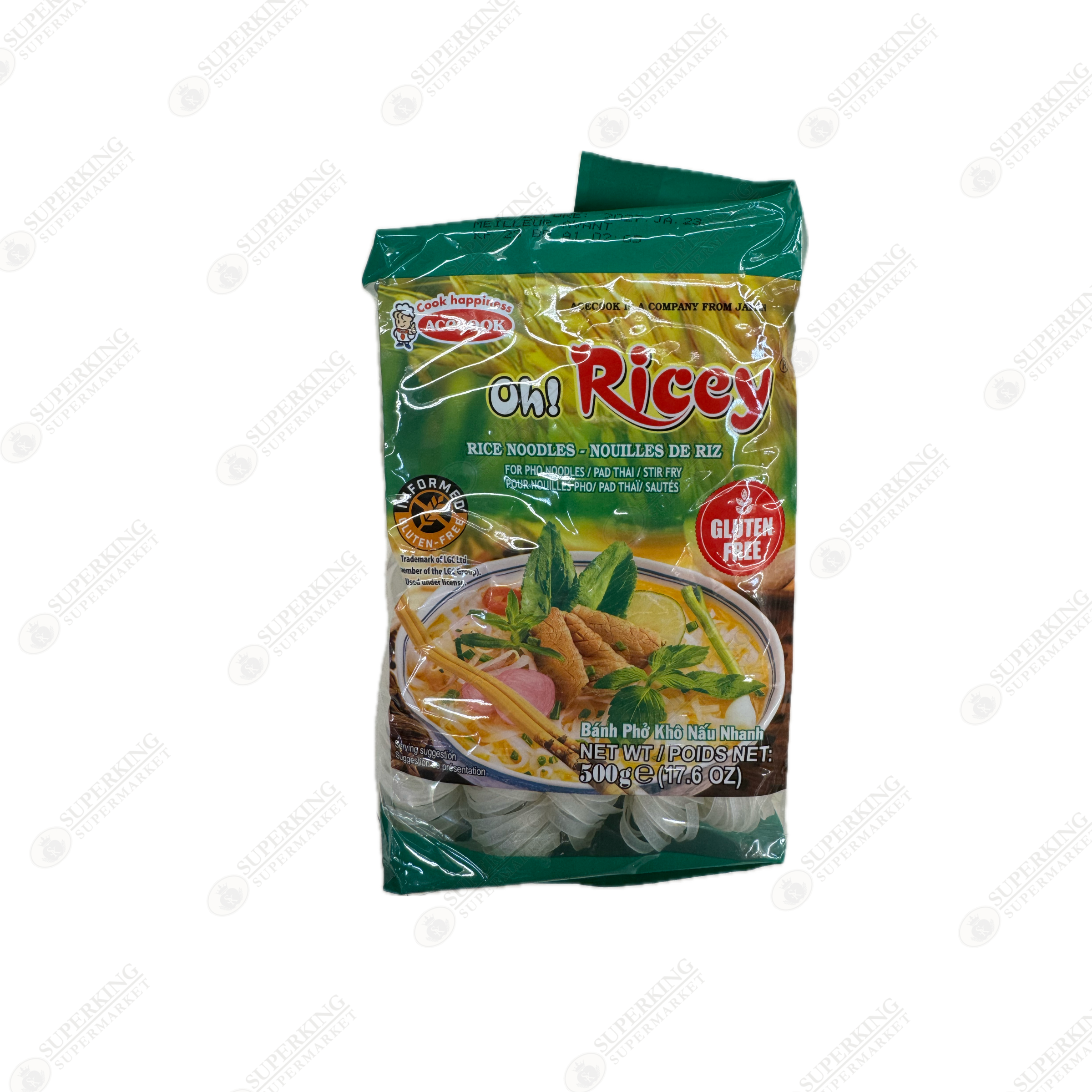 Acecook Oh!Ricey rice Noodles 500g / 17.6oz