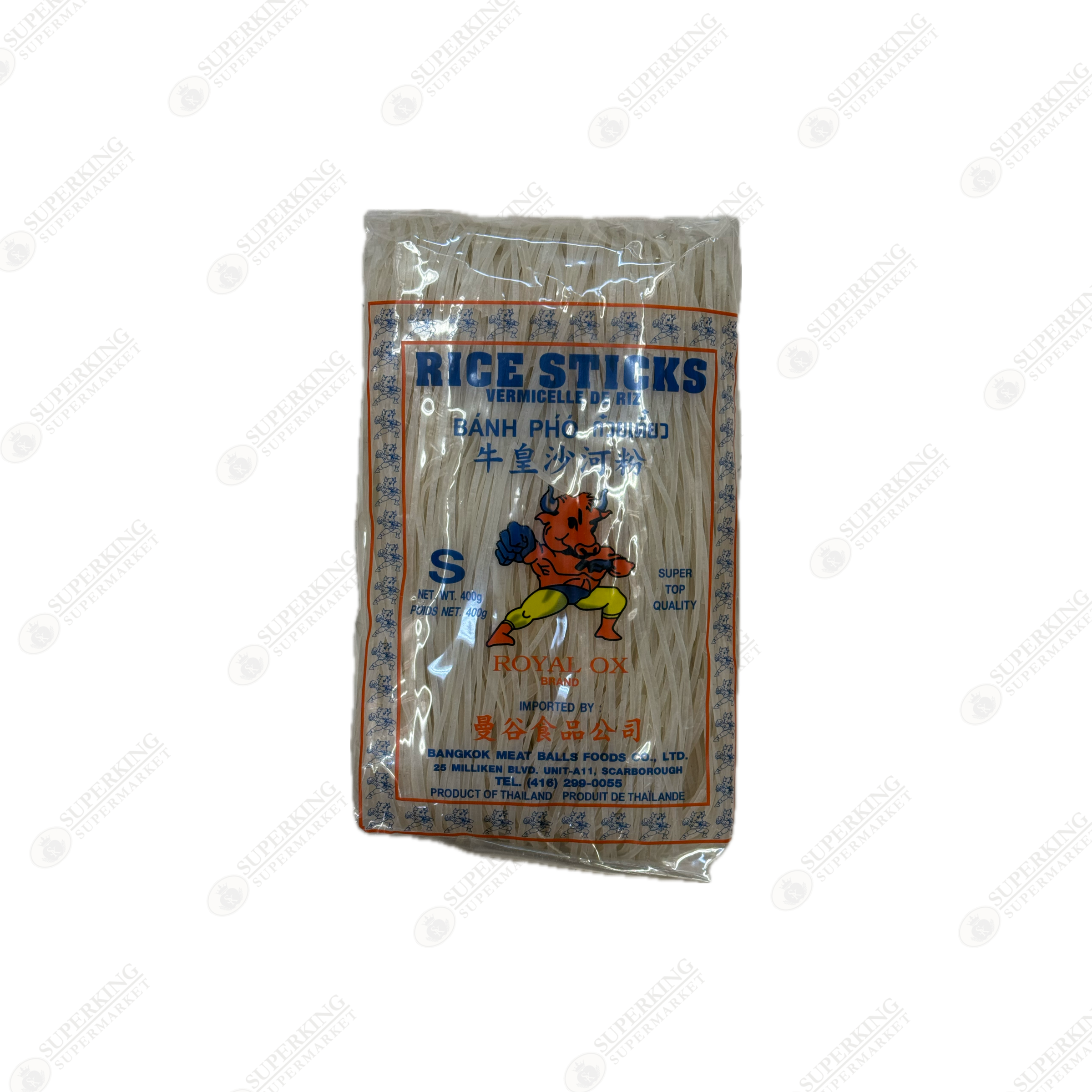 Royal Ox Rice Sticks (S) 400g