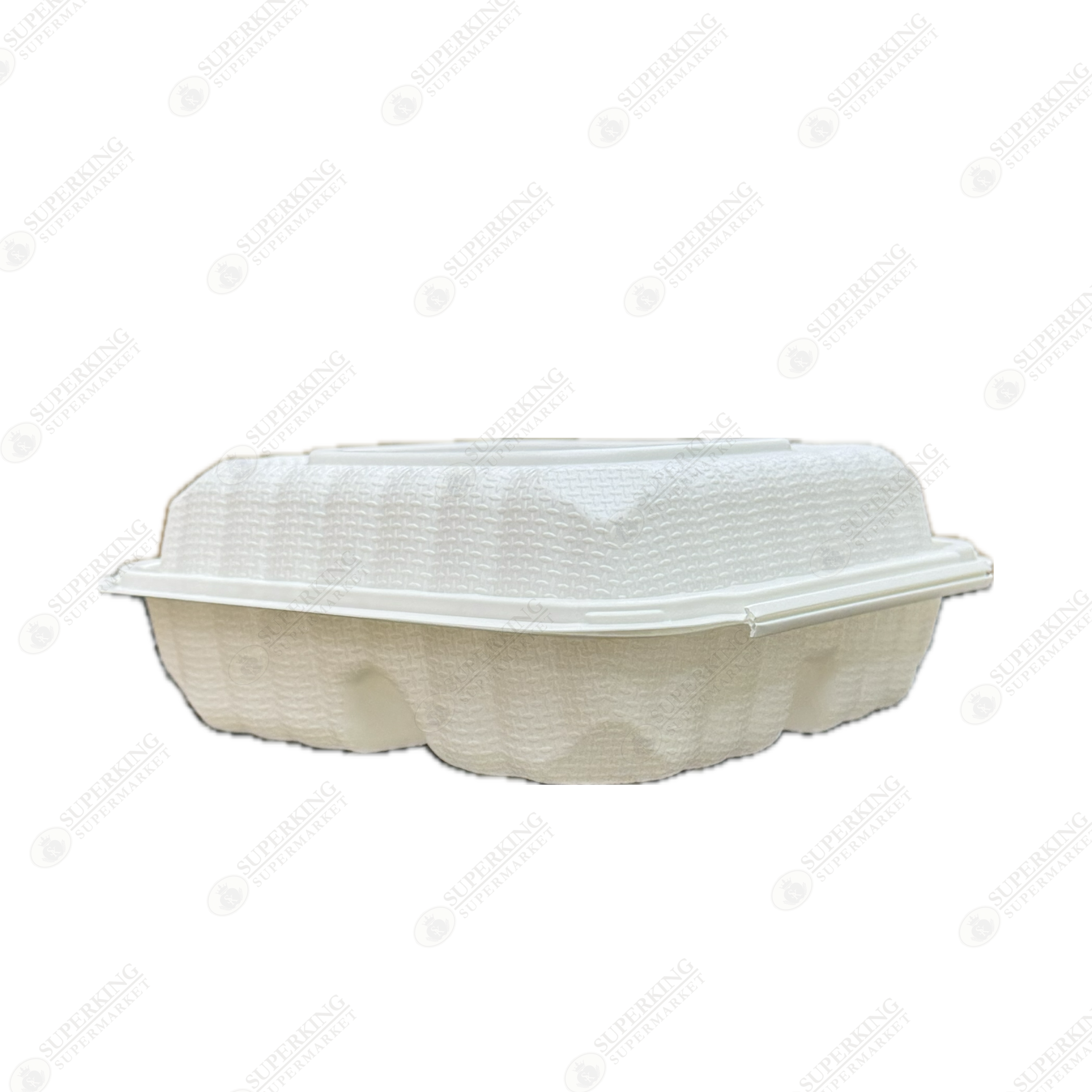 8" x 8" 3-Compartment MP-0803 Clamshell Container (150 pieces)