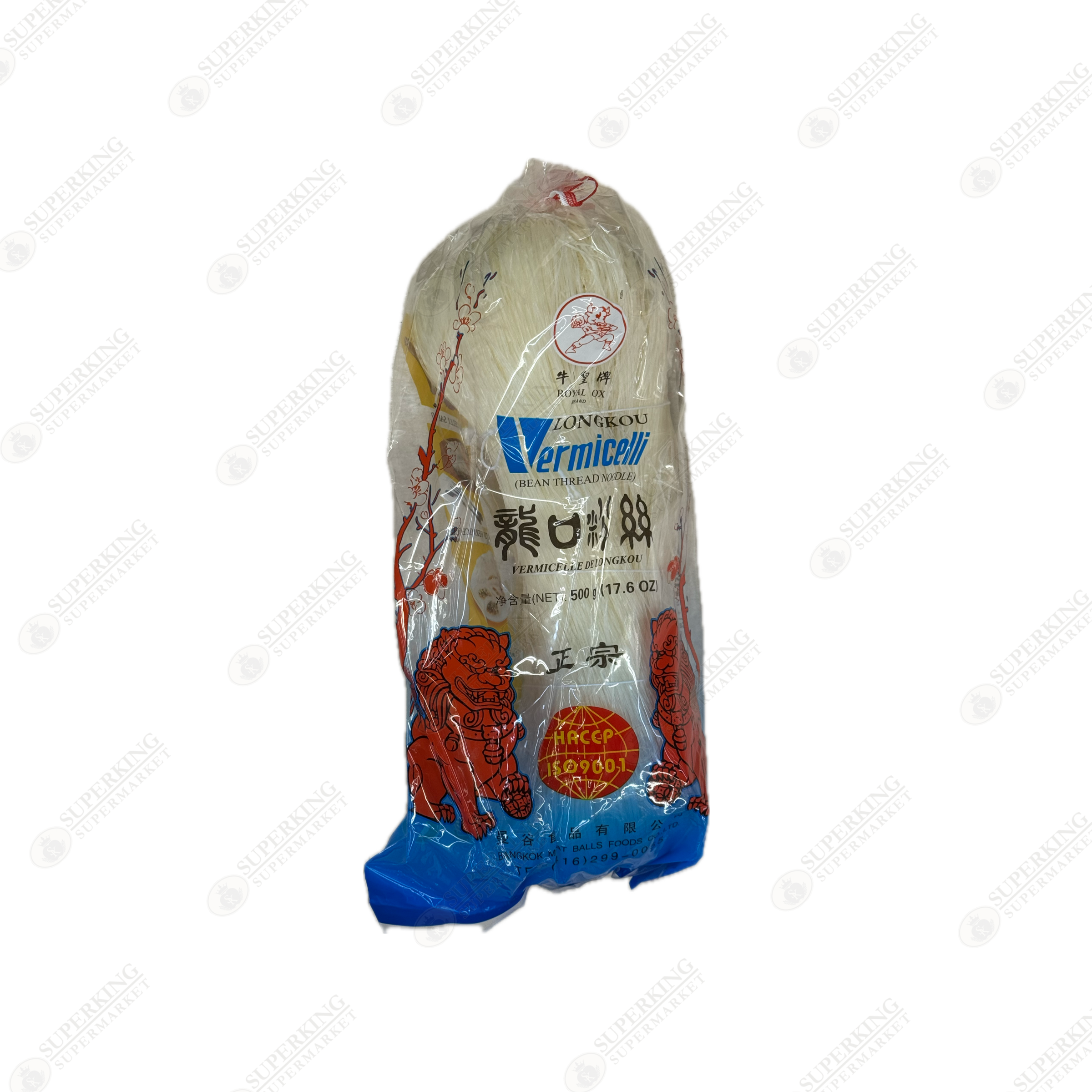 Royal Ox Longkou Bean Thread Vermicelli 500g / 17.6 oz