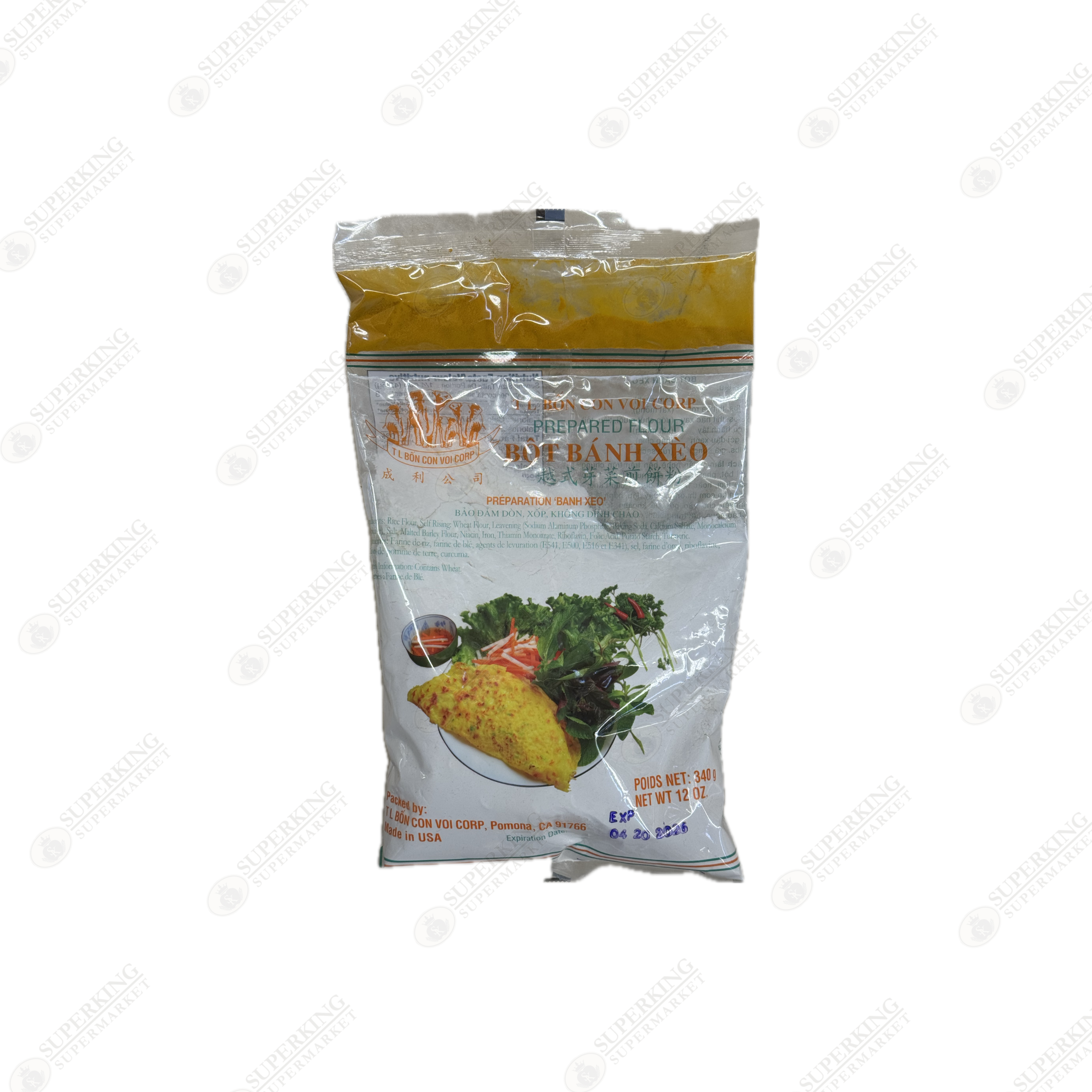 Prepared Flour (Banh Xeo) 340g