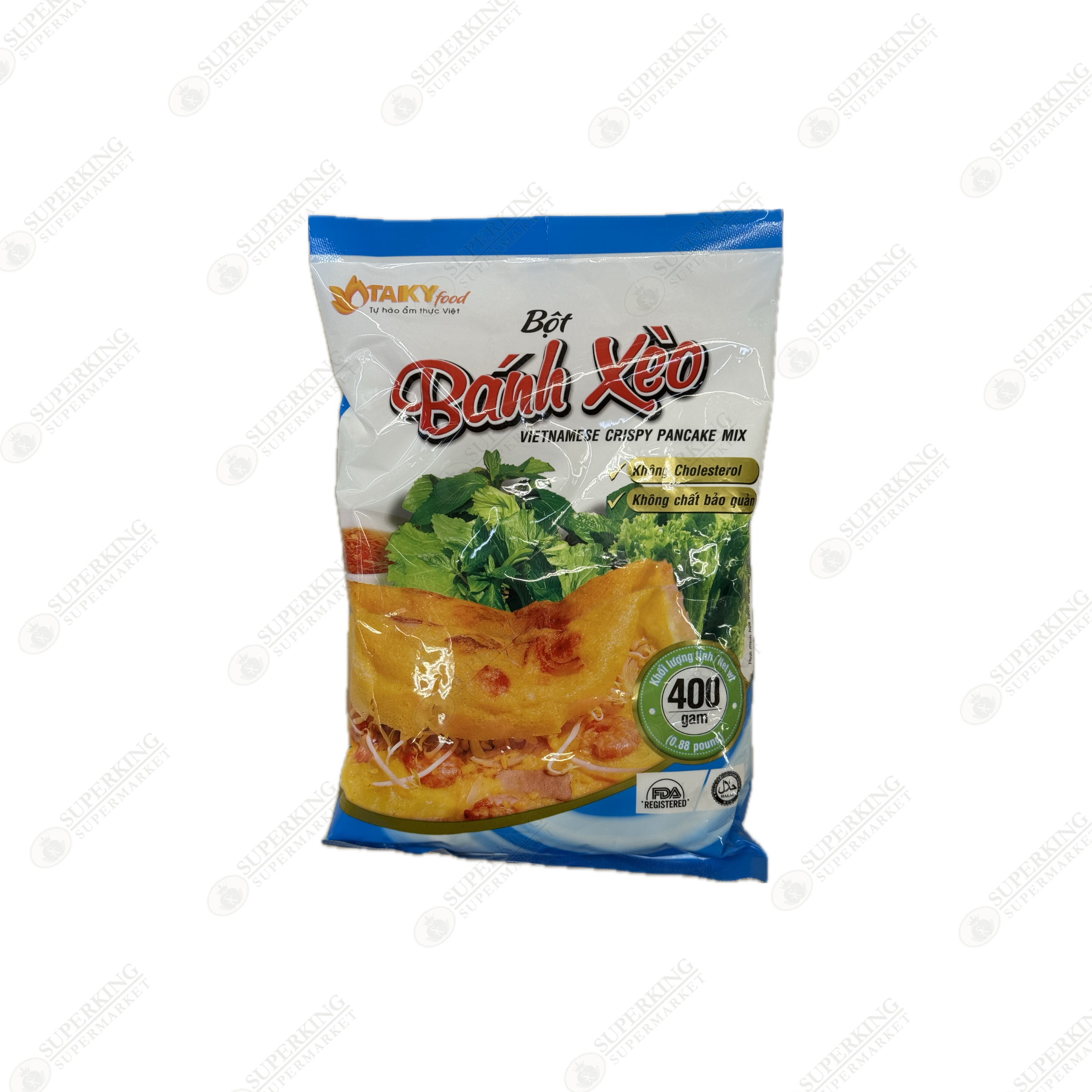 Vietnamese Crispy Pancake Flour (Banh Xeo) 12 x 400g