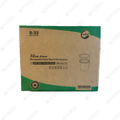S-32 32oz Plastic Soup & Deli Container Microwavable with Clear Dome Lid (240 sets)