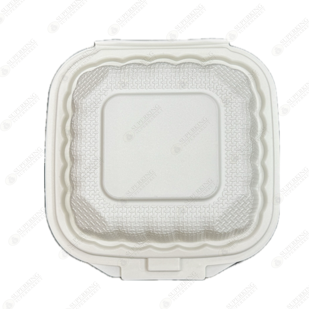 5" x 5" 1-Compartment MP-0501 Clamshell Container (250 pieces)