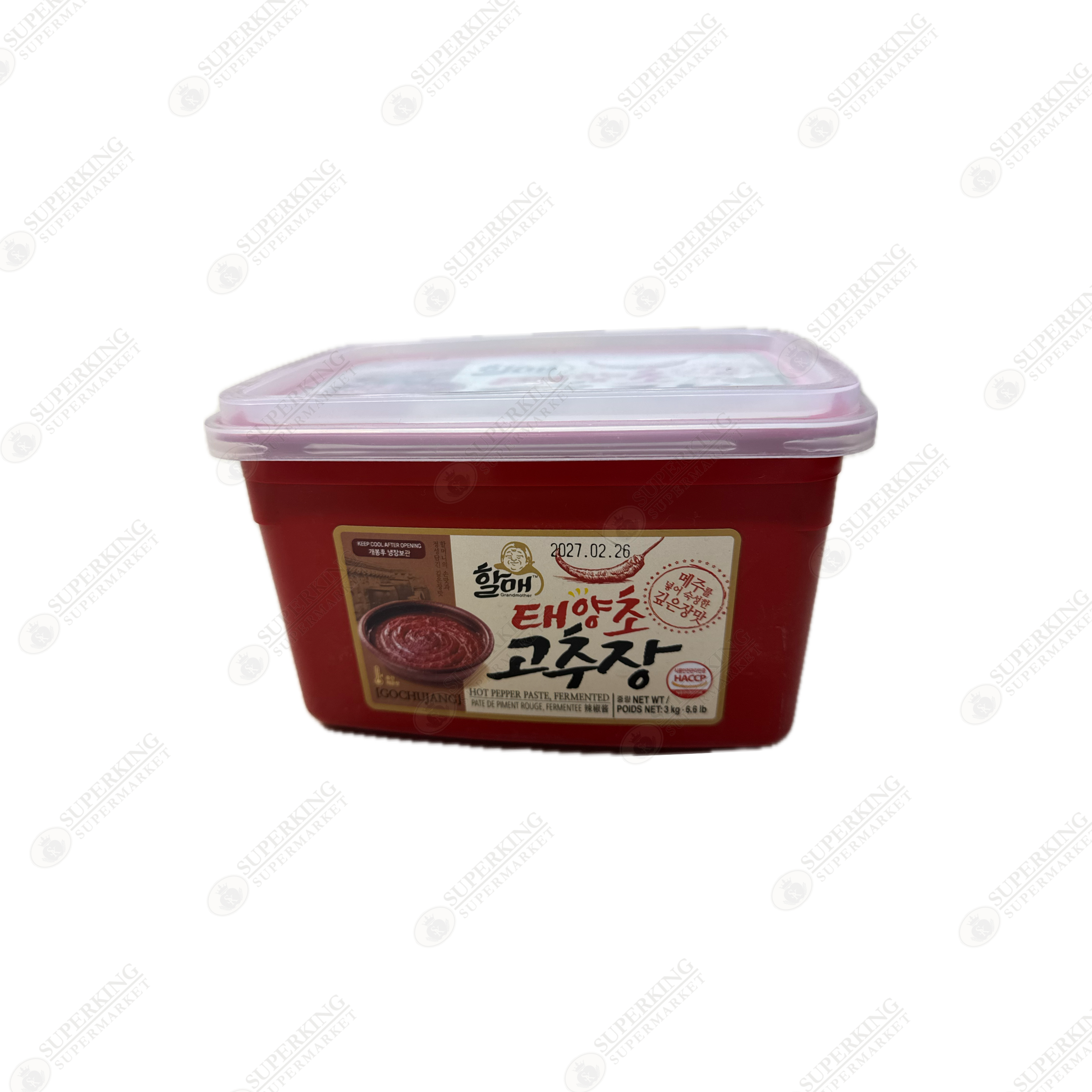 Wang Korea Brand Gochujang 3kg / 6.61lb