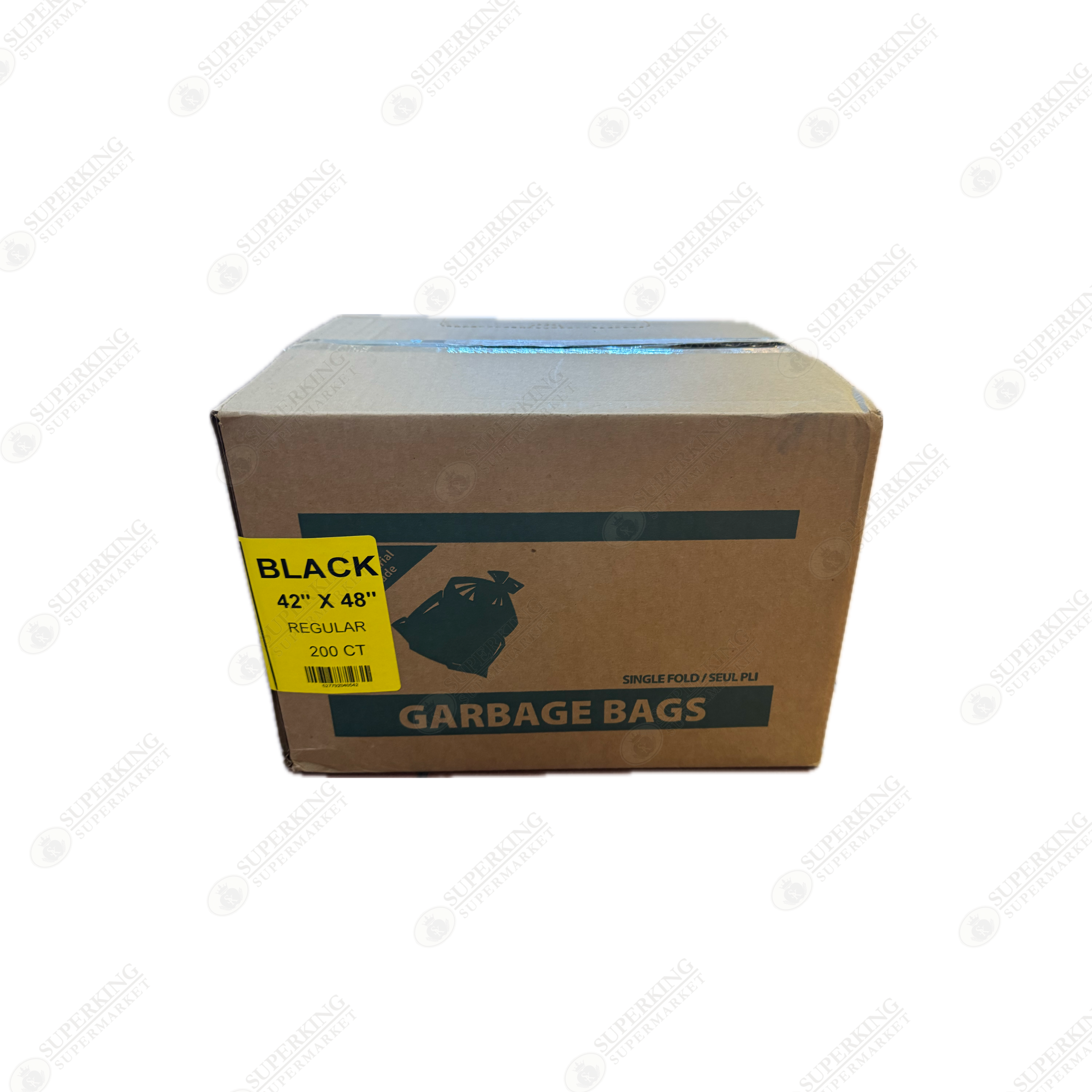 42" x 48" Black Garbage bags (200 count)