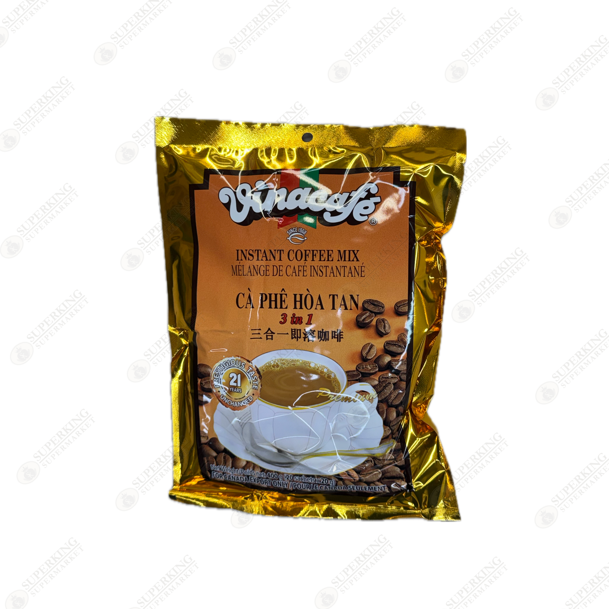 Vinacafe Instant Coffee Mix 3 in 1 20 x 20g