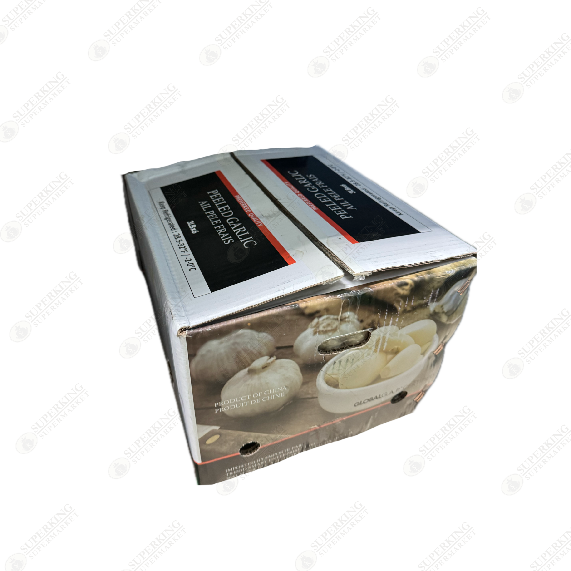 Peeled Garlic 3lb - Guan's Mushroom