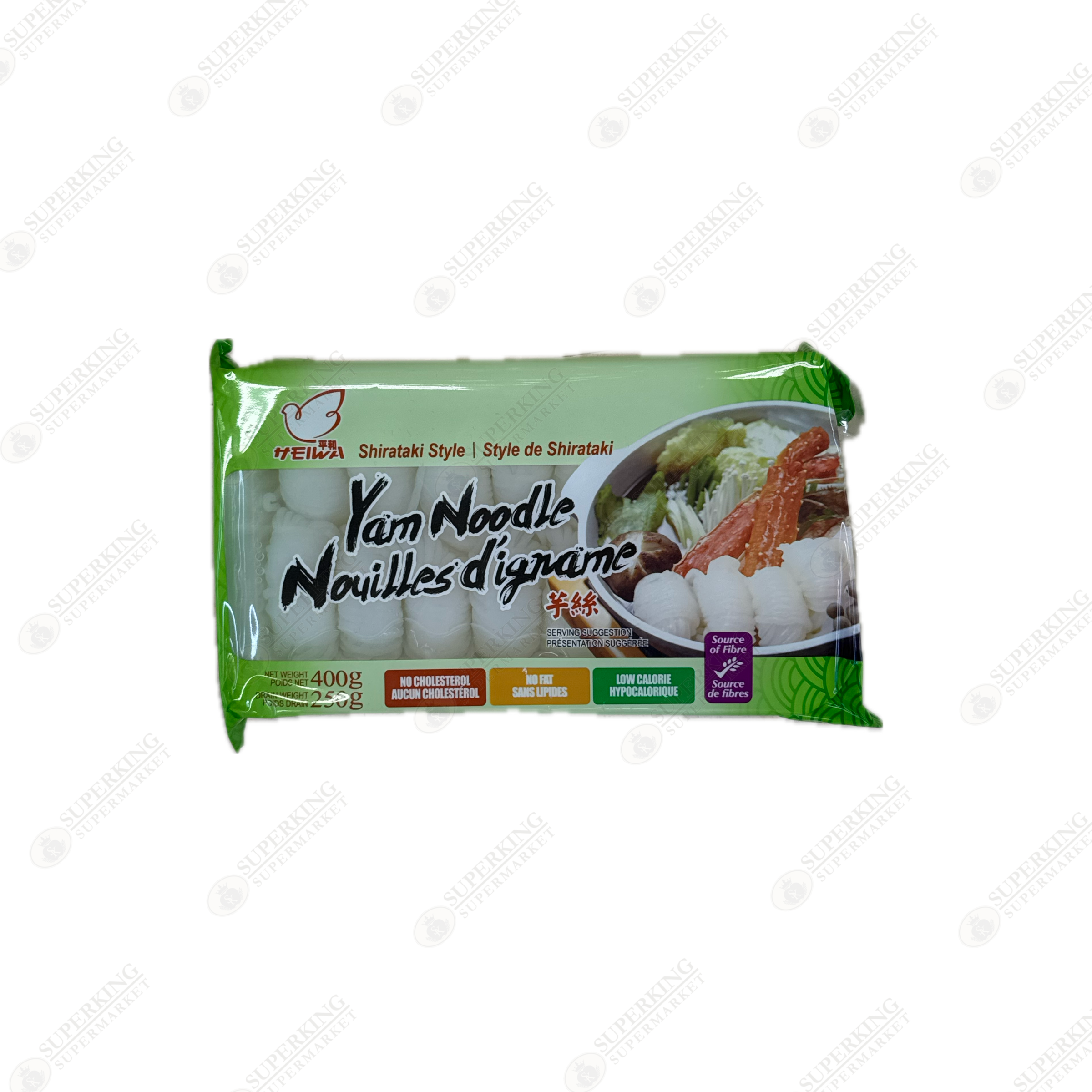 Heiwa Shirataki Style Yam Noodle 400g