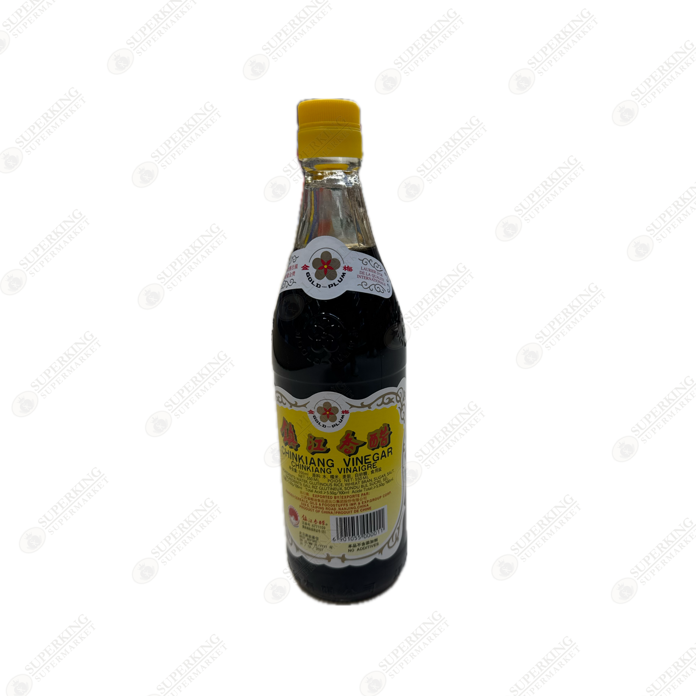 Gold Plum Chinkiang Vinegar 24x550ML