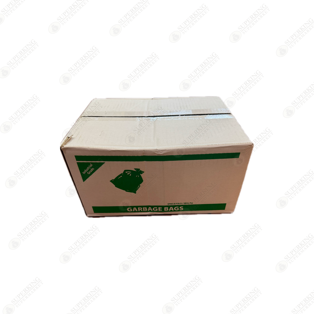 35" x 47" Extra Strong Black Garbage Bags (100 count)