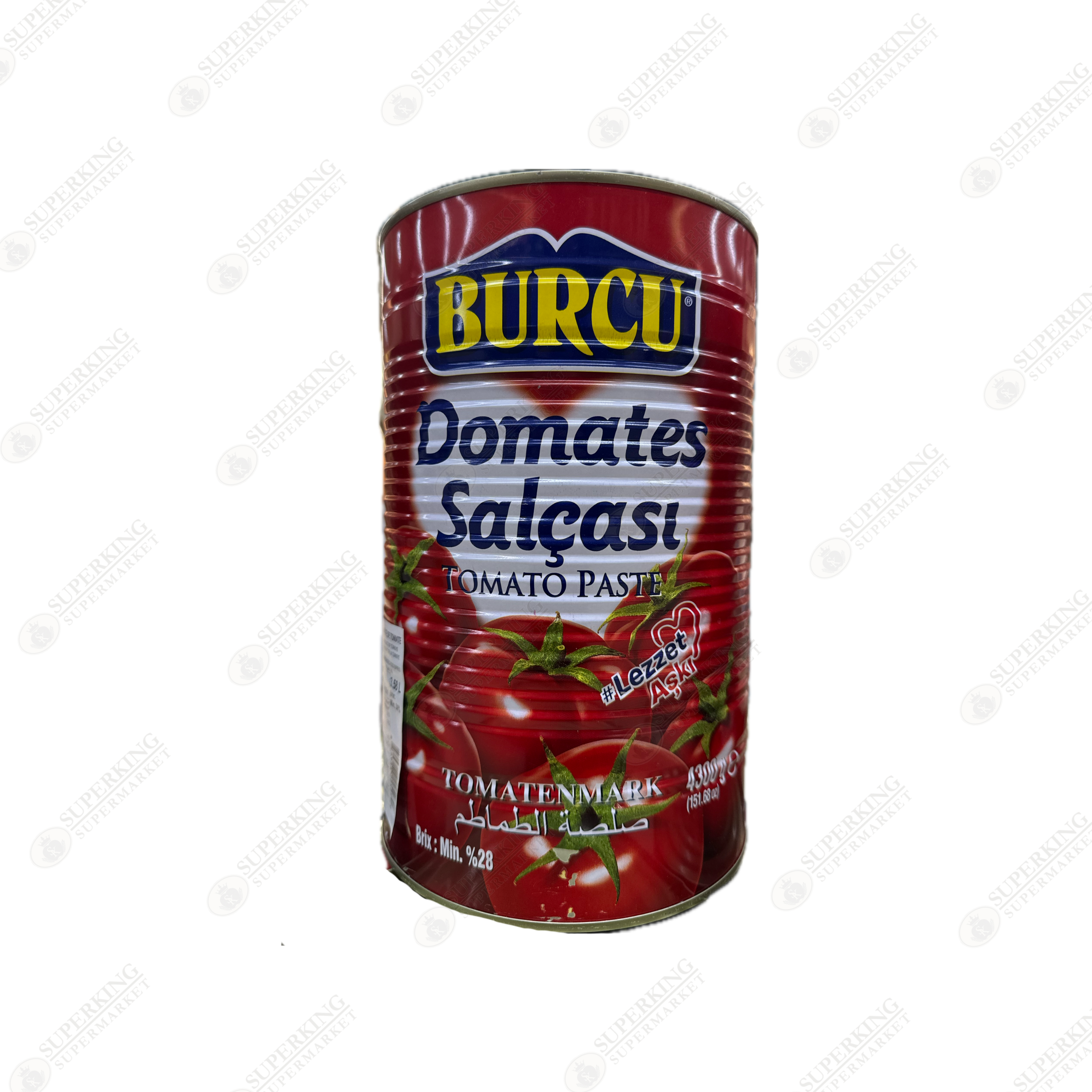 Burcu Tomato Paste 4300g