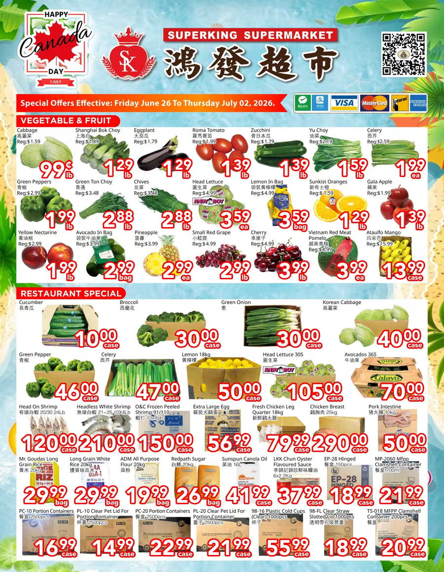 Weekly Flyer North York (June 26 - July 2)