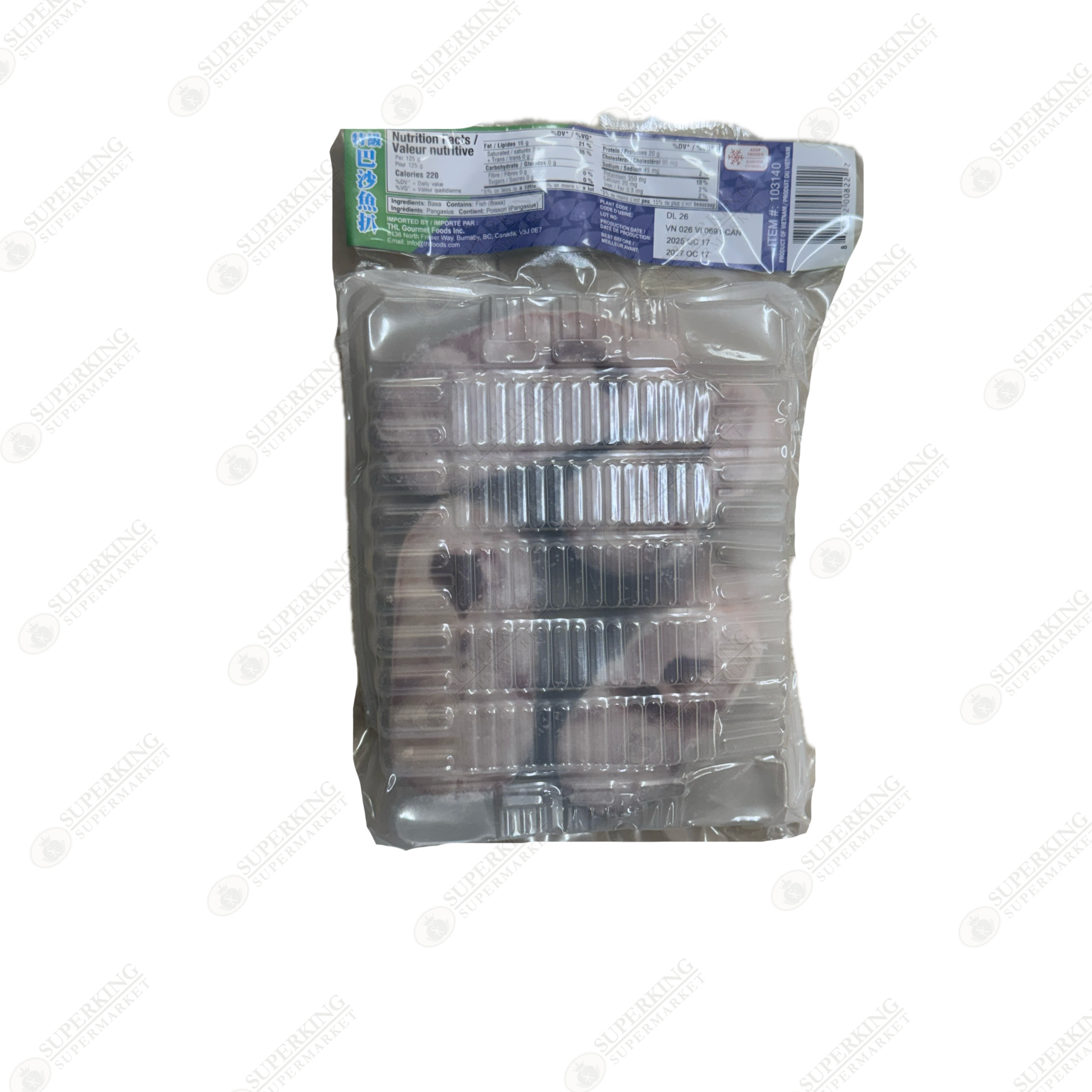 Frozen Basa Fish Steak 540g