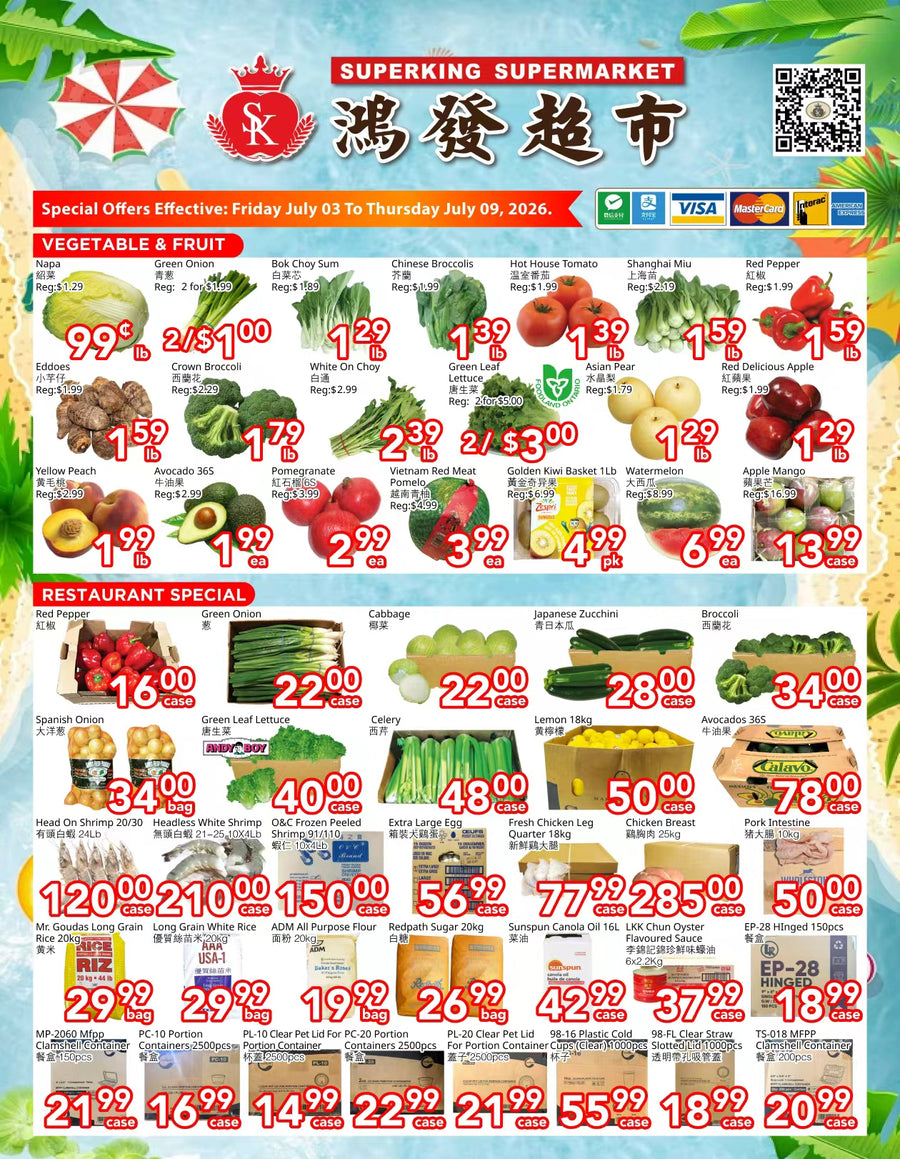 Weekly Flyer North York (July 3-9)