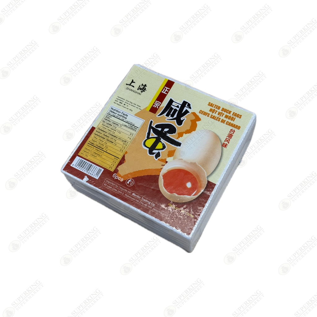 Salted Duck Eggs 10 Packs (6/Pack)