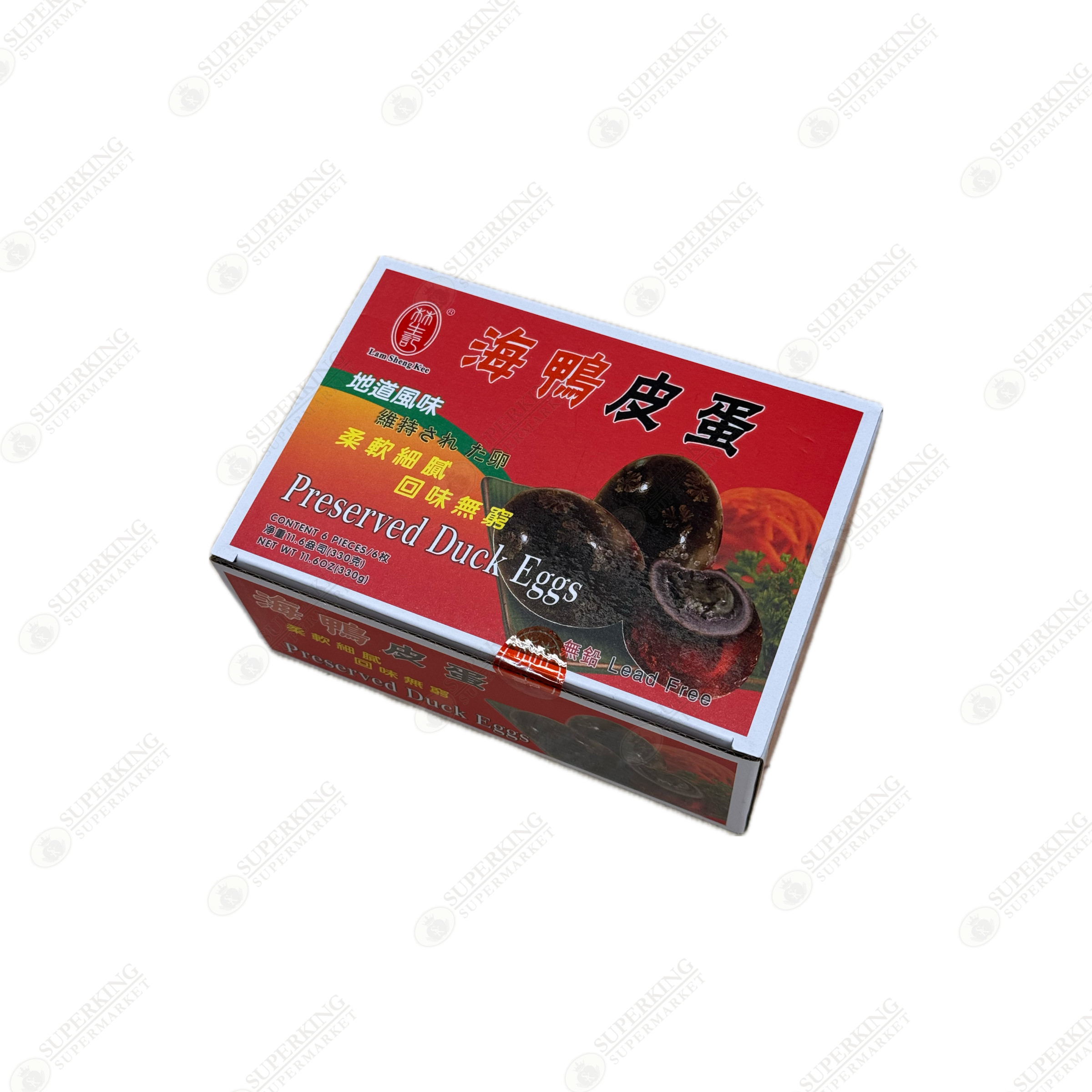 Salted Duck Eggs 10 Packs (6/Pack)