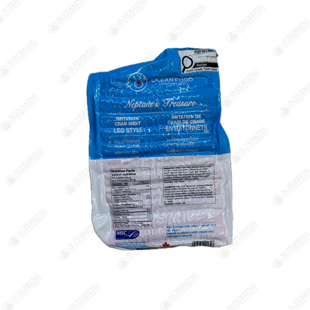 Imitation Crab Meat (Leg Style) 12 x 2lb